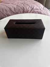 Leather Tissue box 010