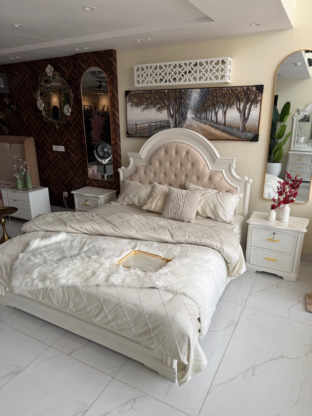White Prestige Bed