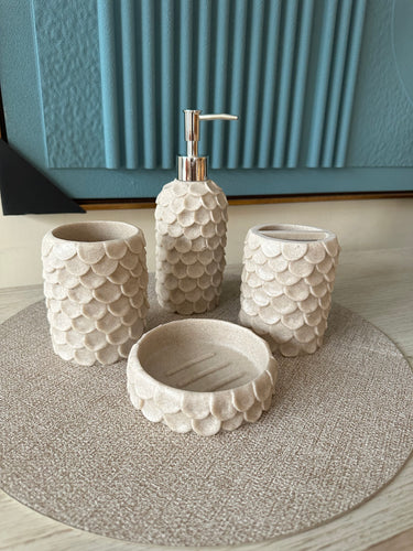 Scallop Bath set
