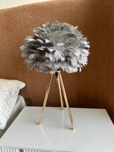 Feather lamp Small Grey