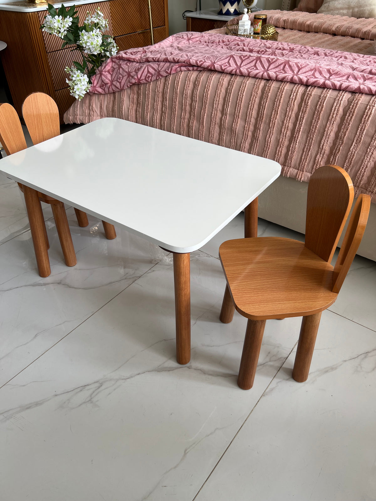 Bunny Rabbit Table & Chairs