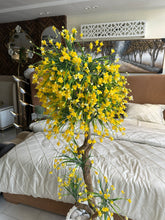 Yellow flower Plant with Imported Planter