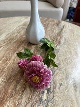 Purple Silk Dahlia Flower Stem
