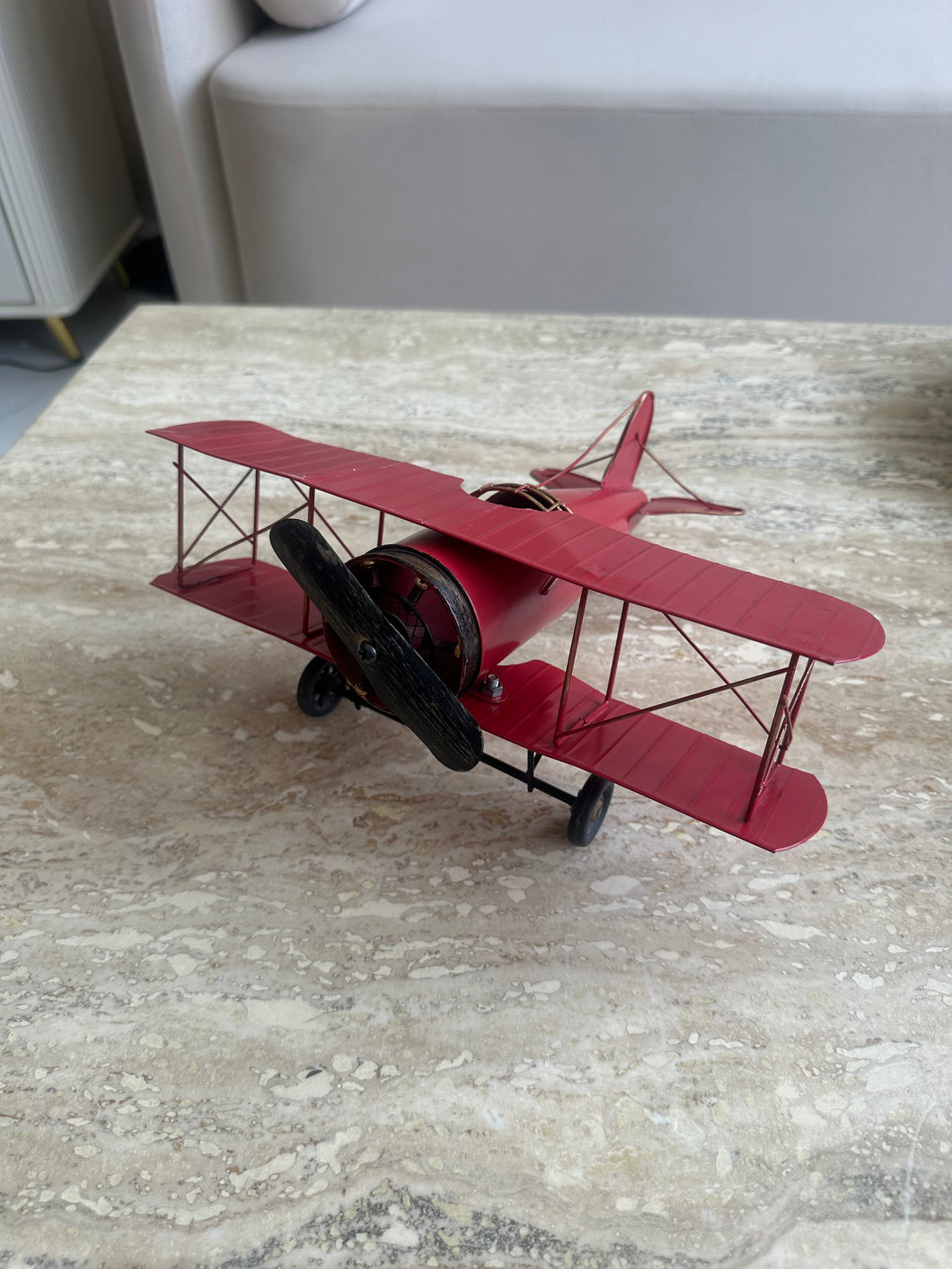 Decorative Air Plane Red 06