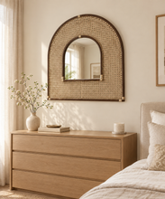 Imported Rattan Mirror 002