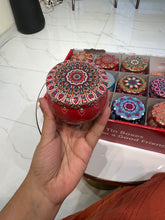 Ethnic Scented candles metal box