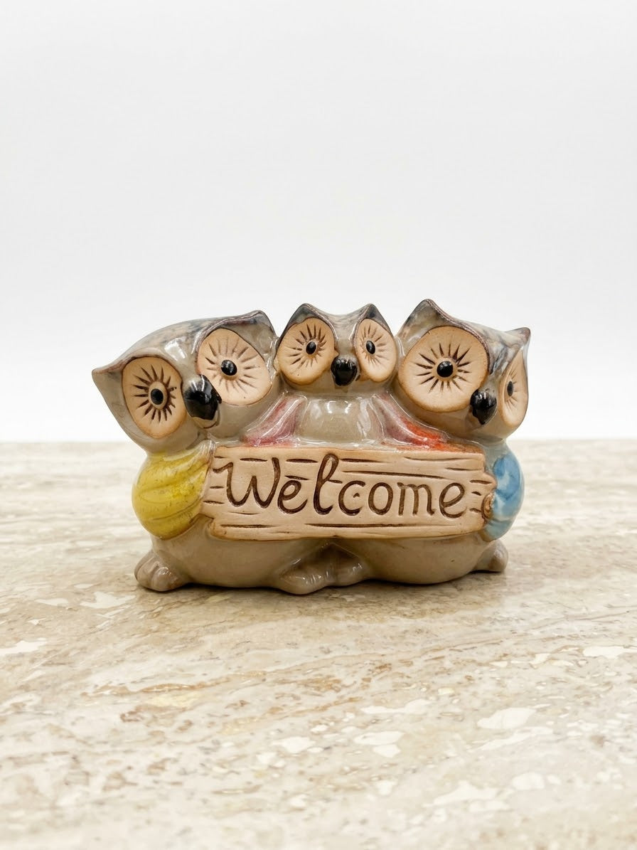 Owl Welcome Decor