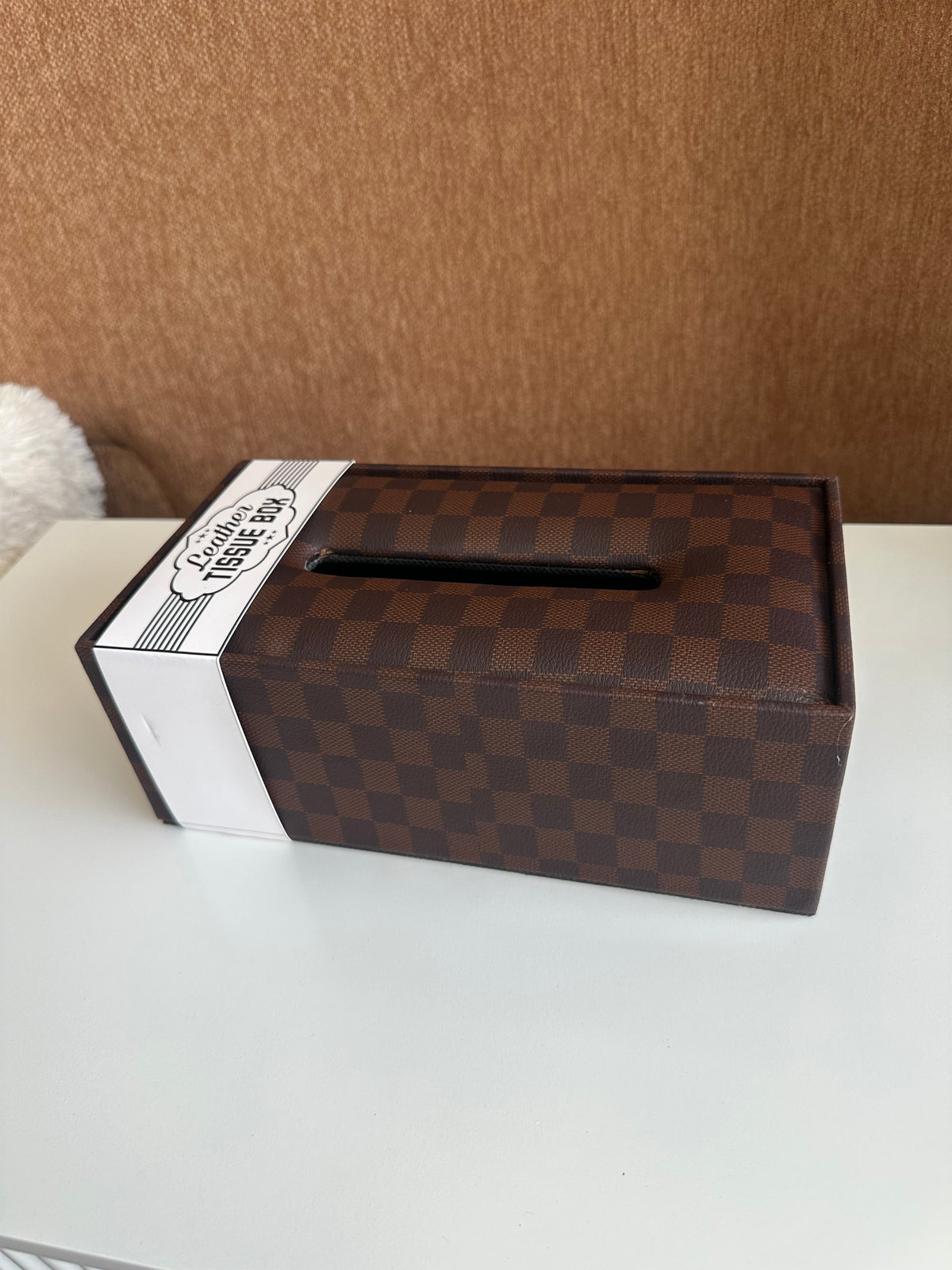 Leather Tissue box 013