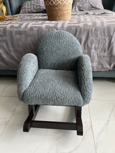 Baby Rocking Chair Grayish Blue