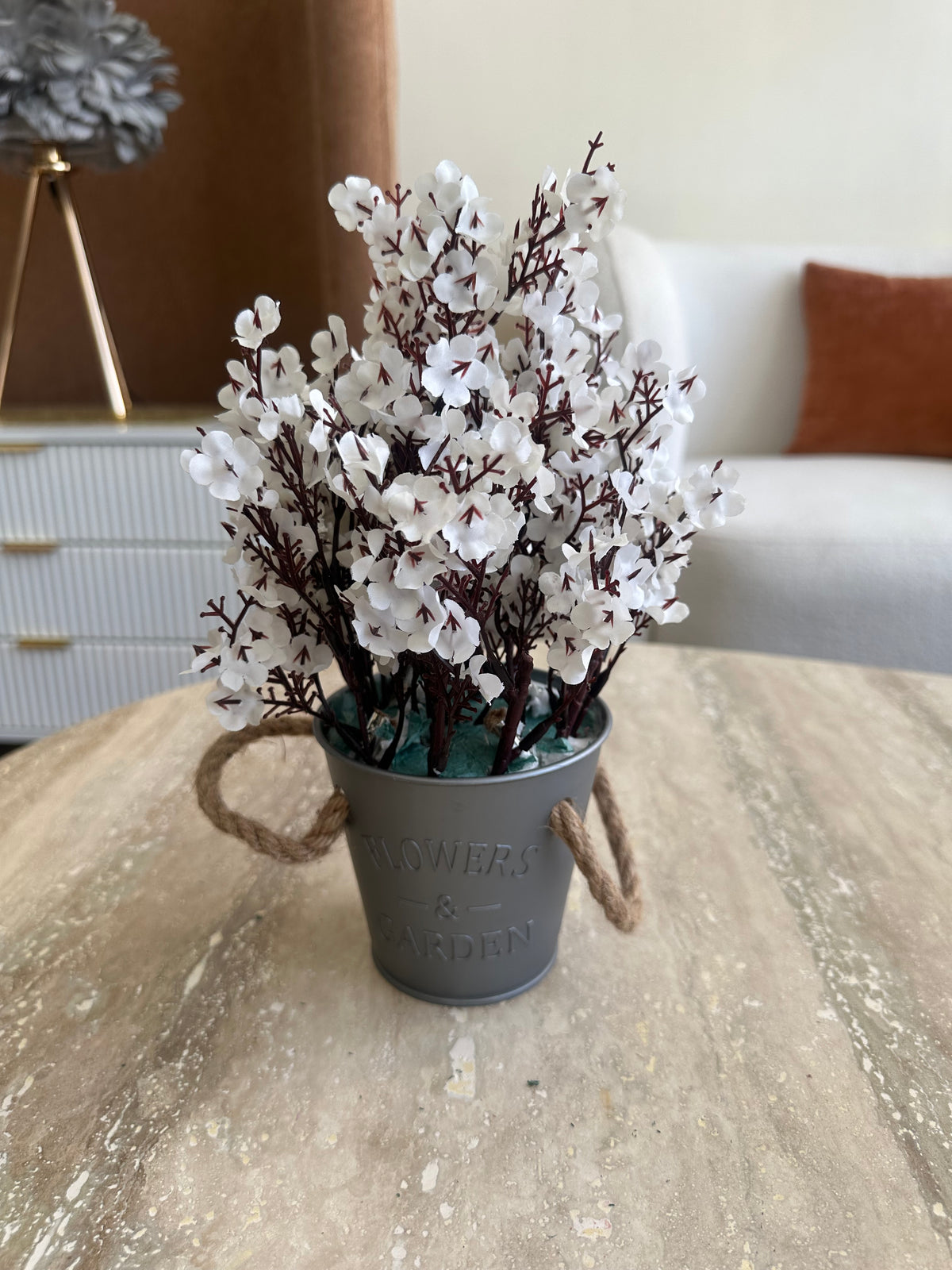 Eucalyptus planter White