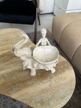 Elephant decor antique white