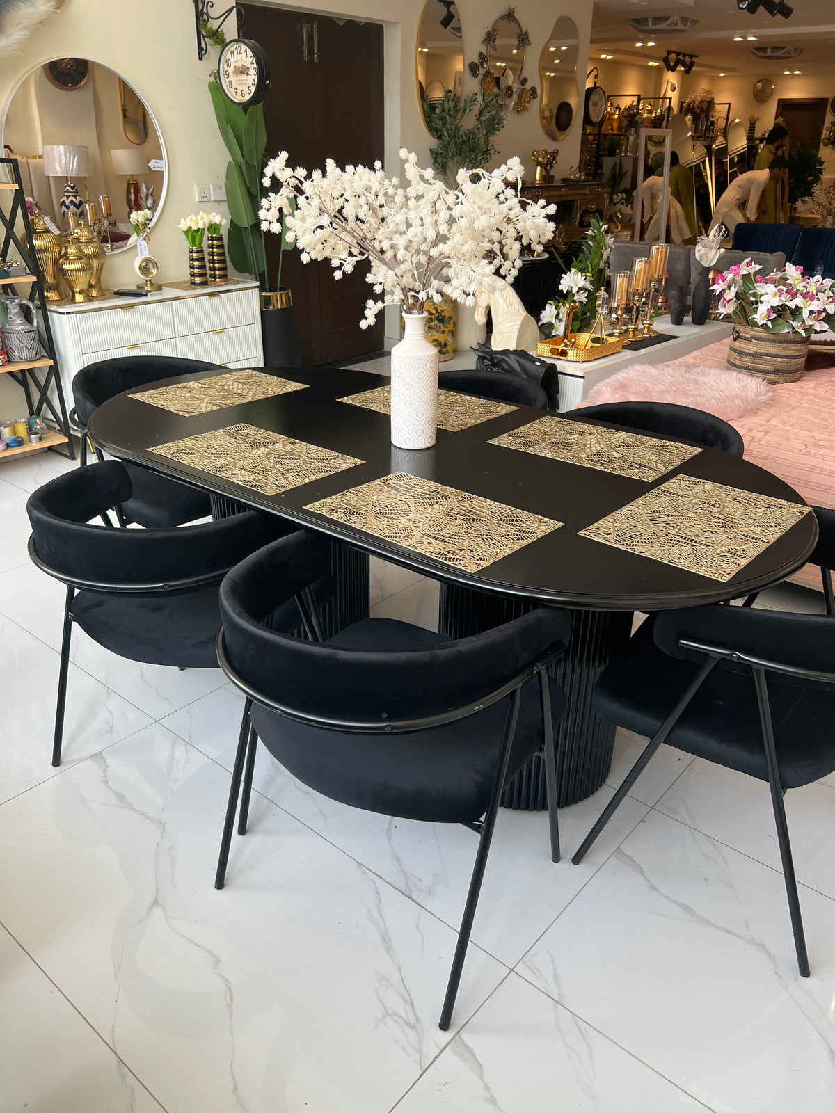 Midnight Luxe Dining Table