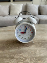 White Alarm Clock 004