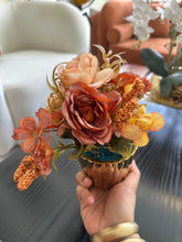 Ceramic Gold planter 13