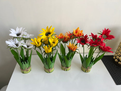 Standing Sunflower Bunch (Multiple colors)