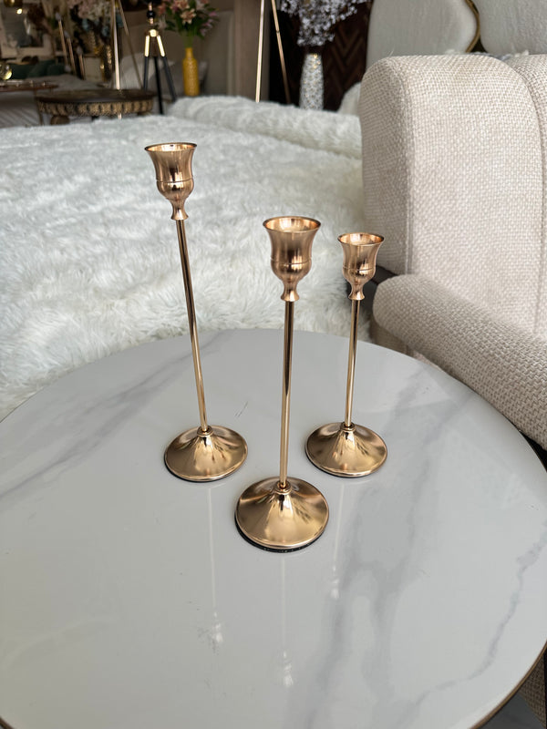 Set of 3 candle stands 011