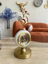 Elegant Metallic Table Clock