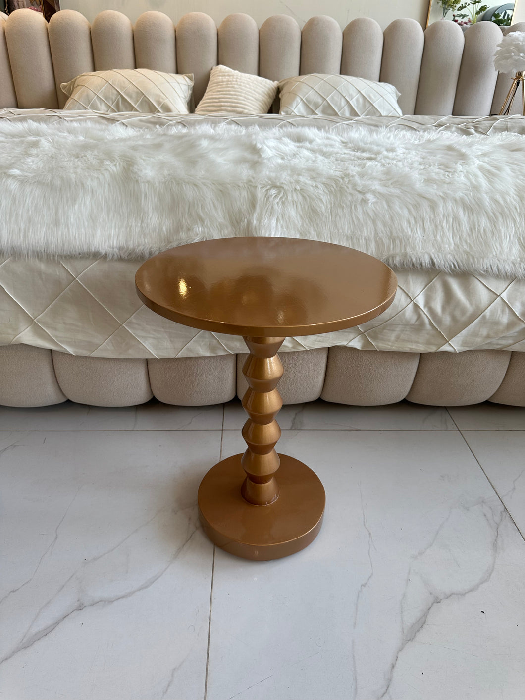 Heritage Side Table Dull Gold