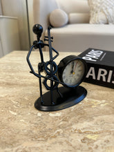 Metallic Clock black 004