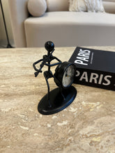 Metallic Clock black 005