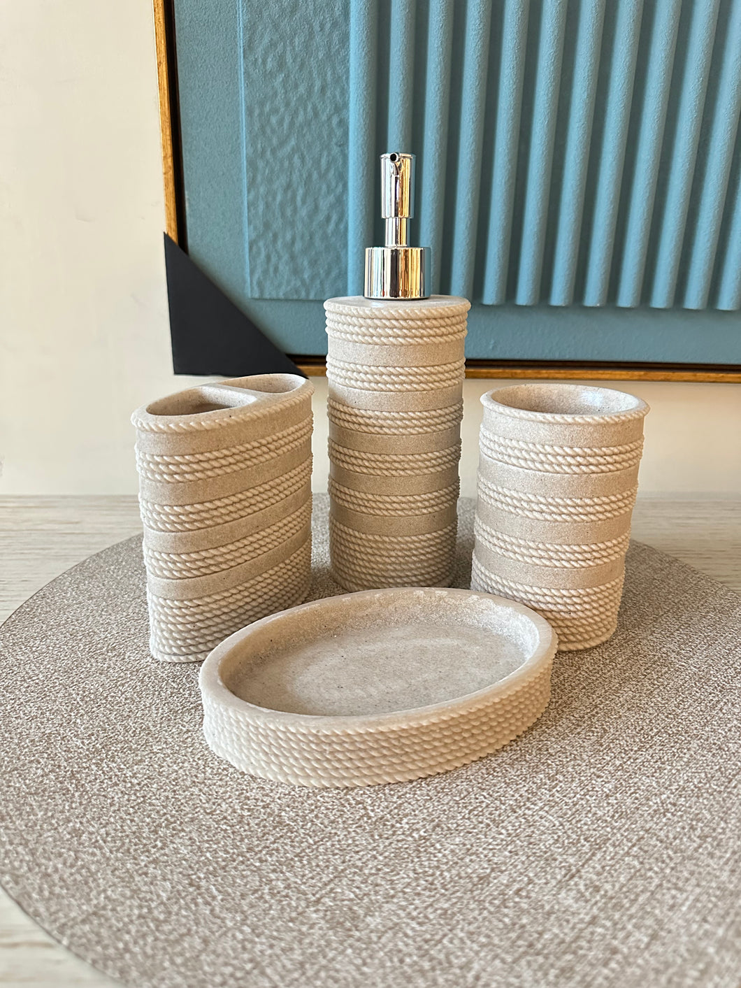 Resin Bathroom set 011