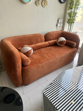 Rust Luxe Sofa