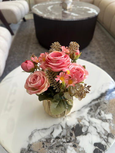 Ceramic Gold planter 05