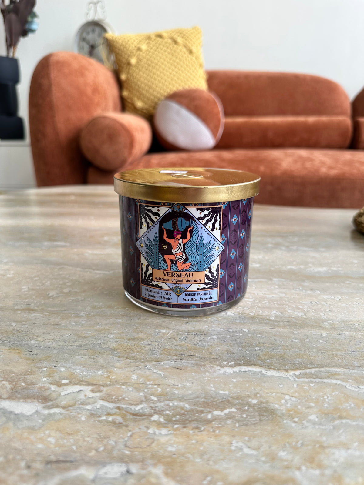 Aquarius Scented Candle