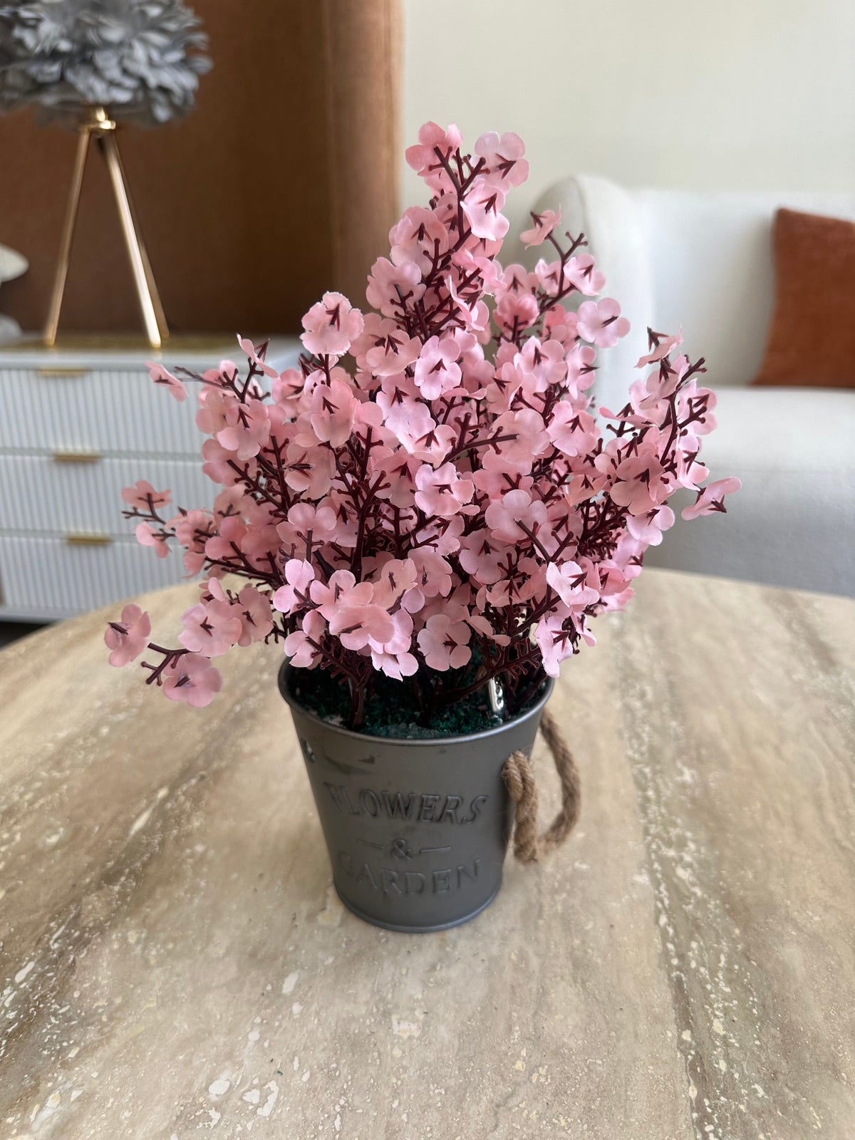 Eucalyptus planter Pink