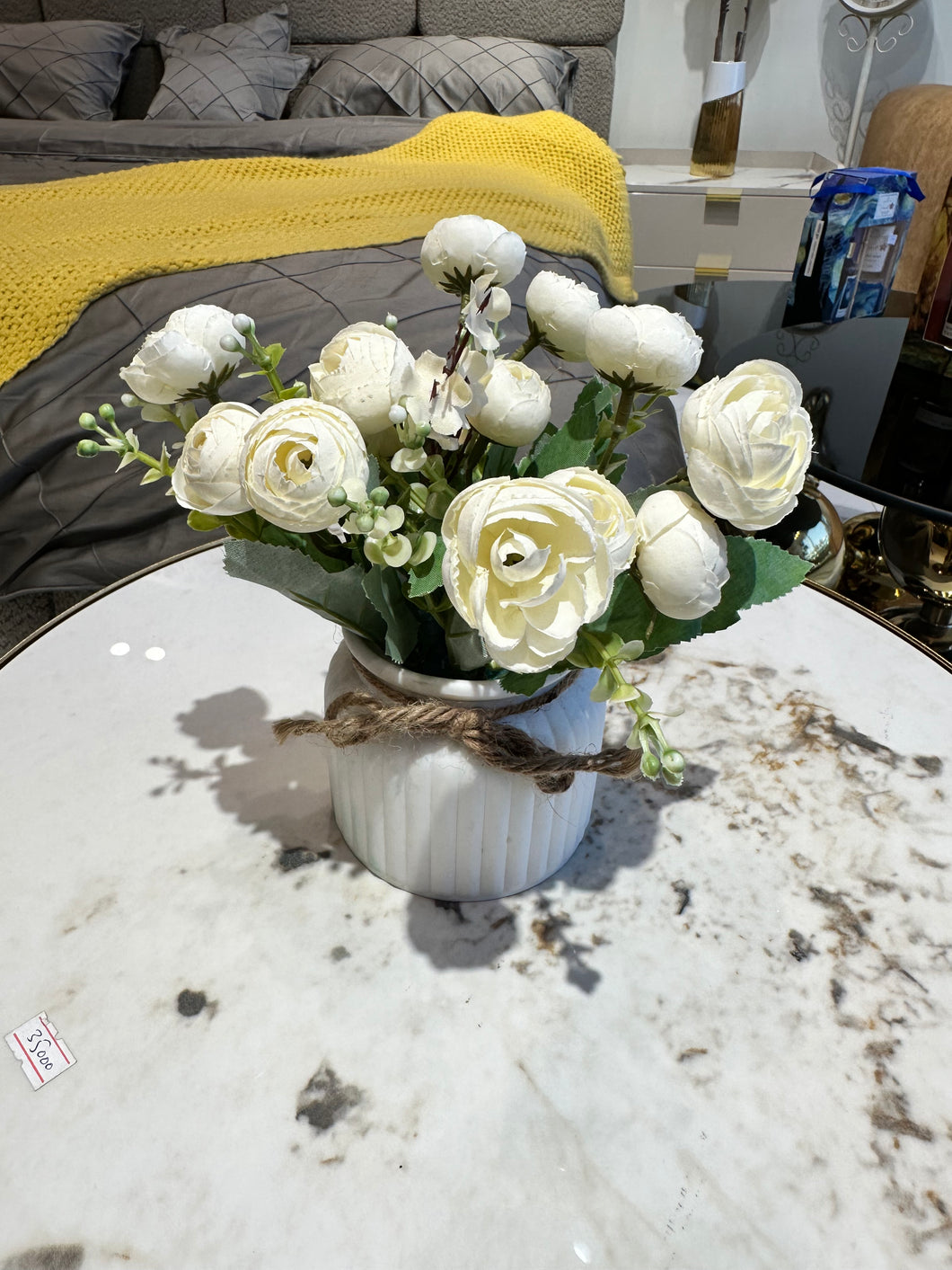 Rose Planter White 002