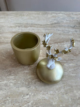 Deer Candy Jar Gold