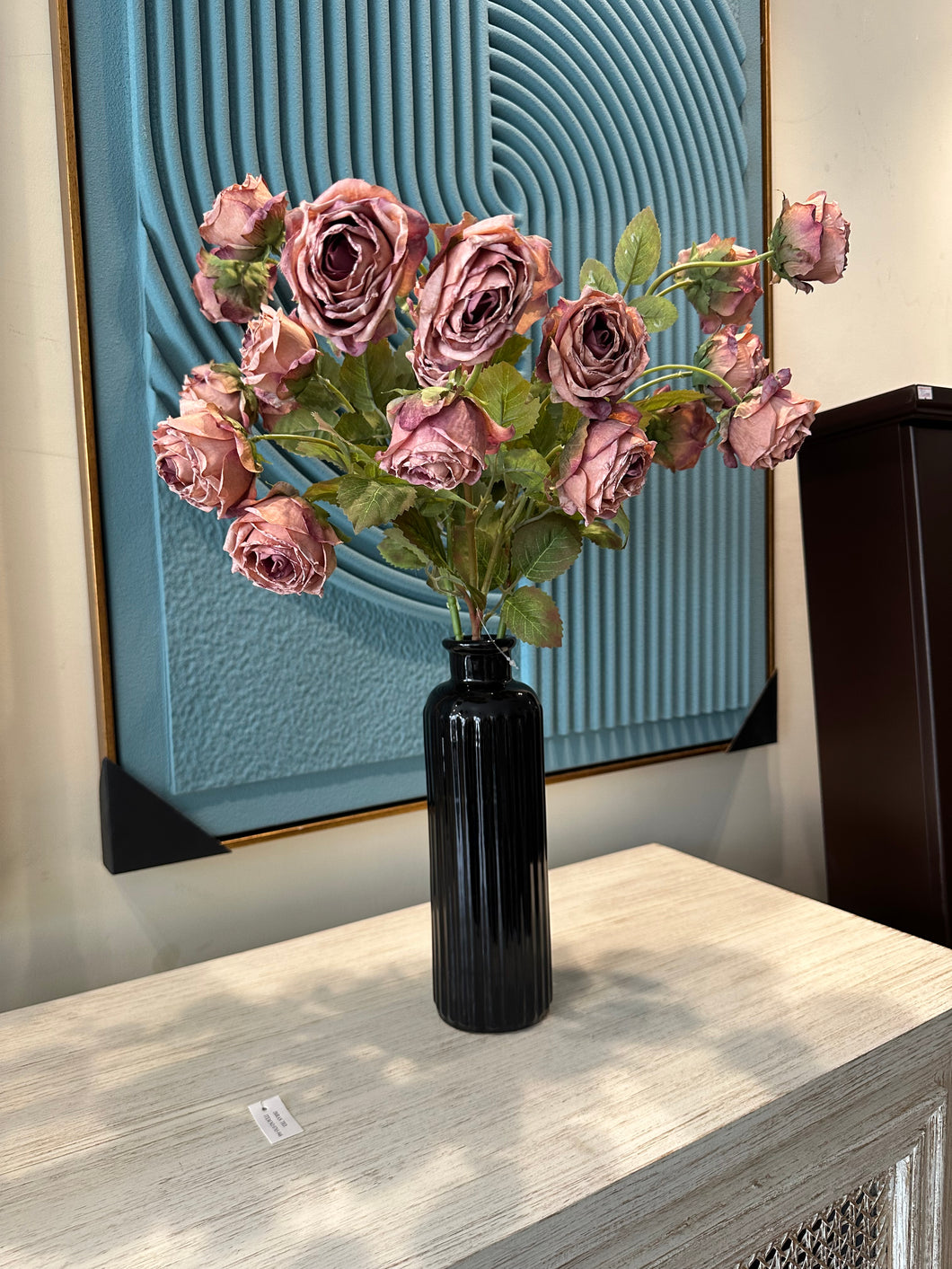 Tea Pink Roses Bouquet Stem