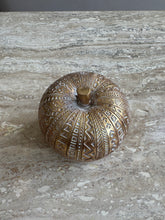 Geometric Gold Apple