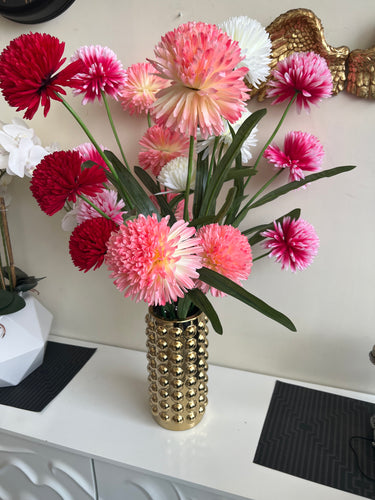 Pom Pom Chrysanthemum Flowers