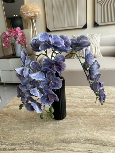 Orchids Artificial Flowers Blue 010