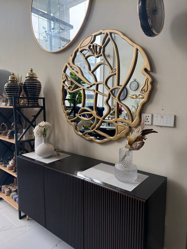 Abstract mirror Gold