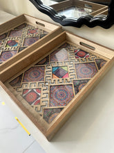 Wooden Tray Set 001