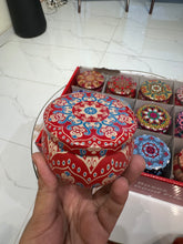 Ethnic Scented candles metal box