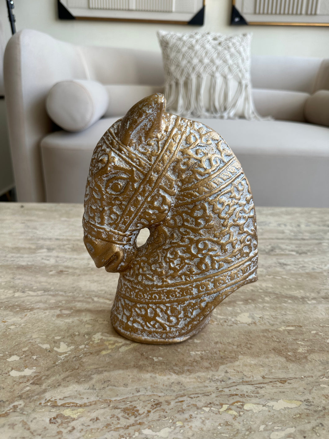 Ancient horse White antique