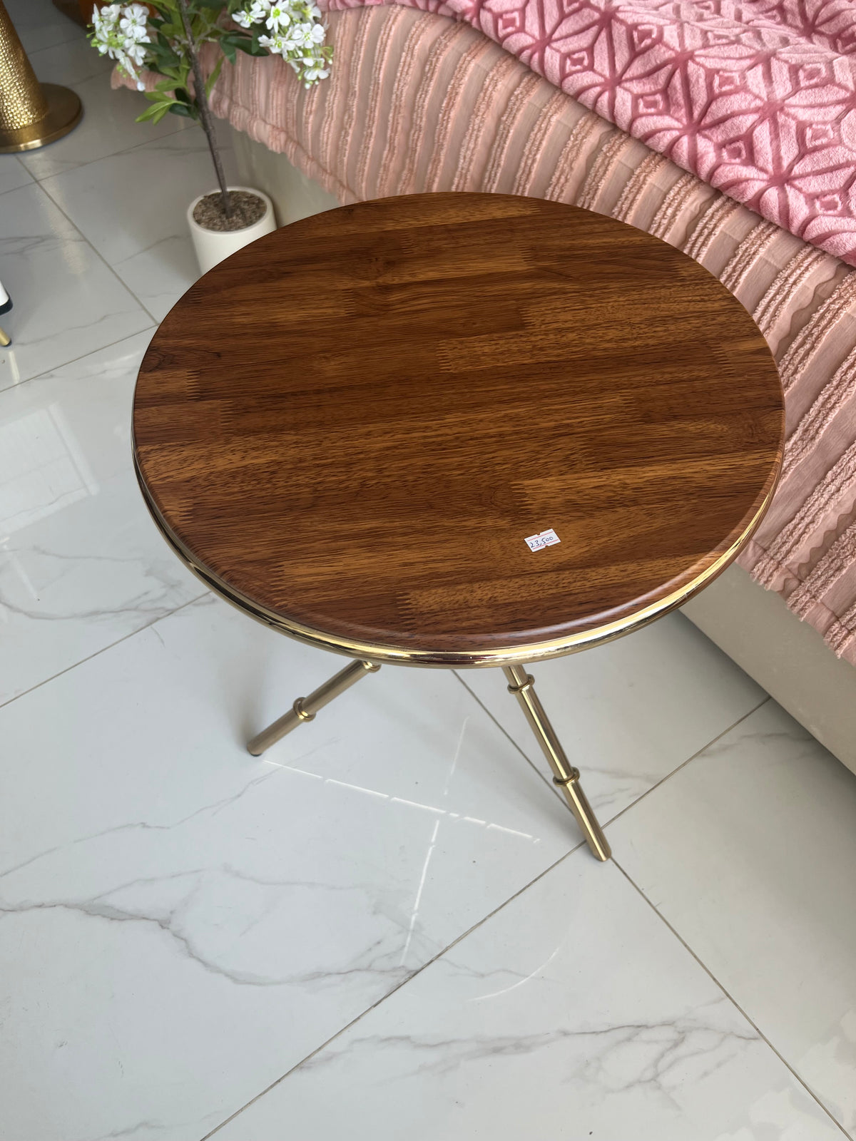 Brown Wooden top Table