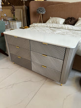 Espen Dressing Table Silver Grey