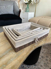 Hand Woven Rattan storage baskets 08