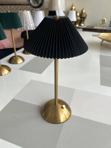 Black Led Rechargeable lamp 02