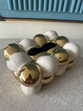 Gold & White jewel Tissue box 04