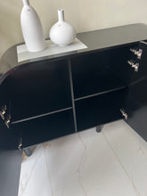 Noir Curve Side Board