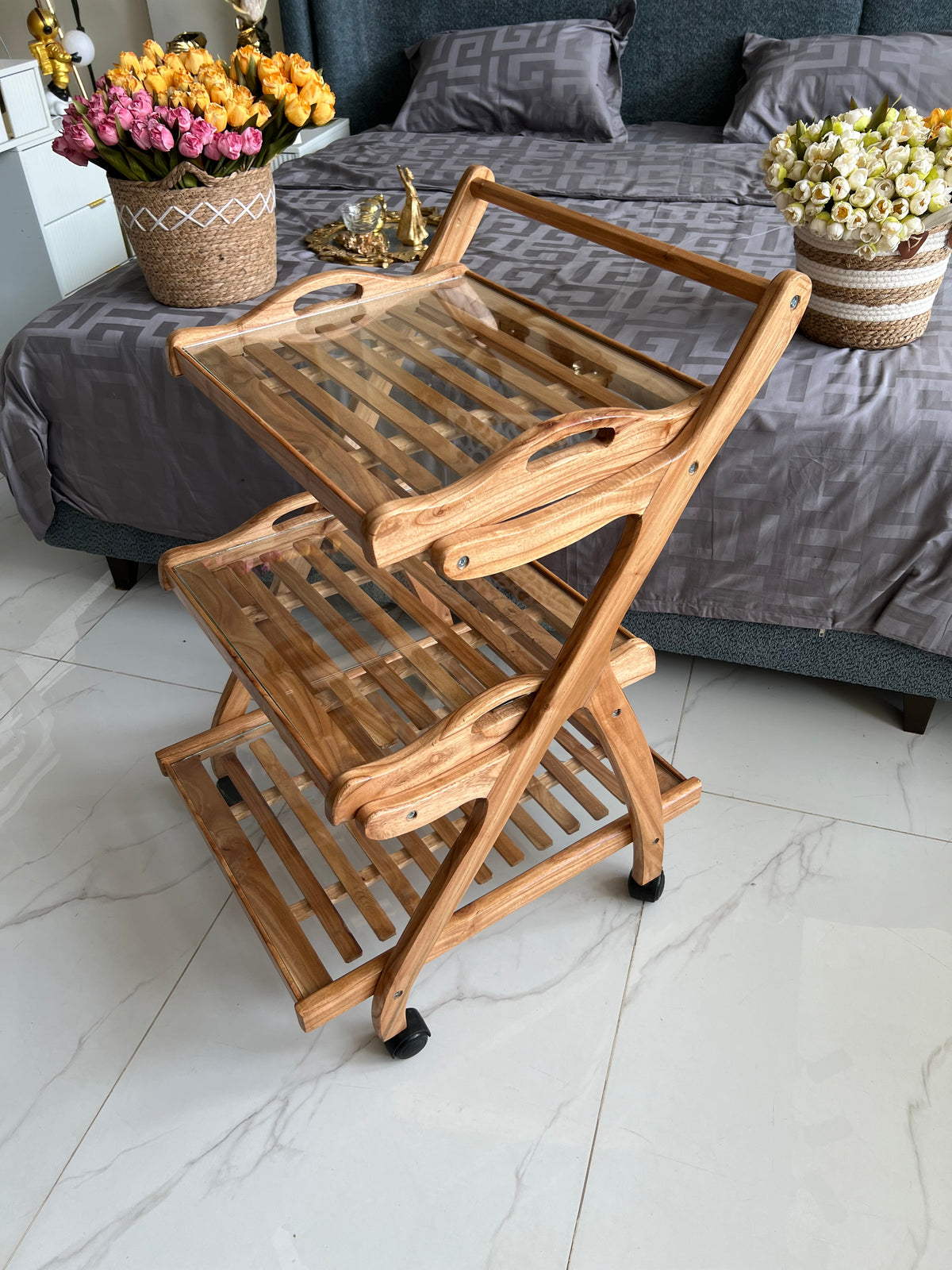Beach Wood Trolley 03
