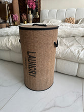 Laundry Basket Round Jute