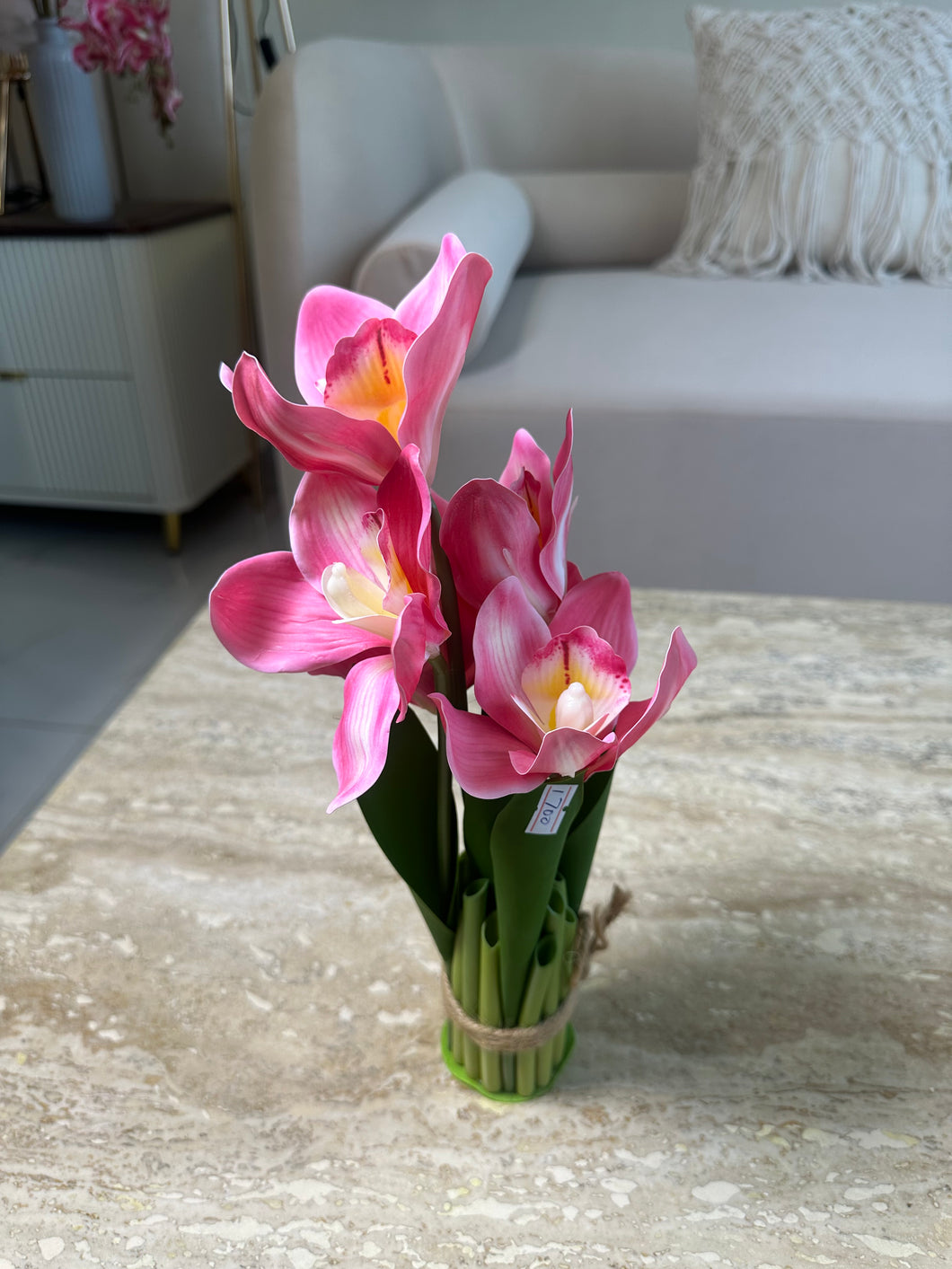 Orchid Standing Bunch Large 002
