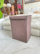Laundry Basket Boucle Brown