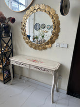 Floral Hand Painted Console